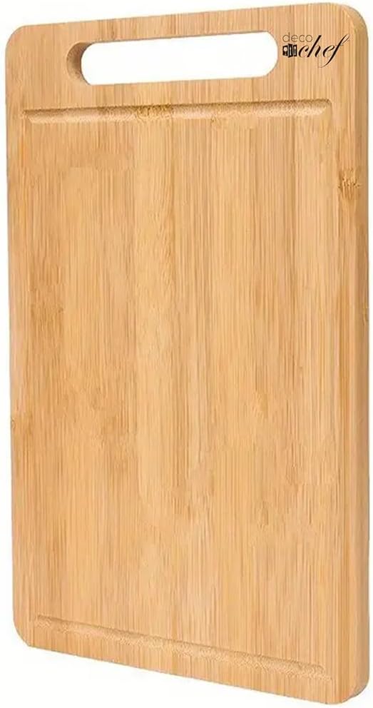 Cuisinart TOA-26 Compact AirFryer/Convection Toaster Oven Stainless Steel Bundle with Deco Chef Premium Bamboo Cutting Board and 2 YR CPS Enhanced Protection Pack