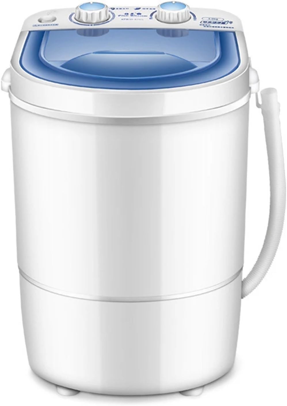 Compact Laundry. 260W Large Washing Machine Portable With Dryer Bucket For Clothes Shoe Mini Machines Automatic Sock Underwear Washer .Portable(Washing machine)