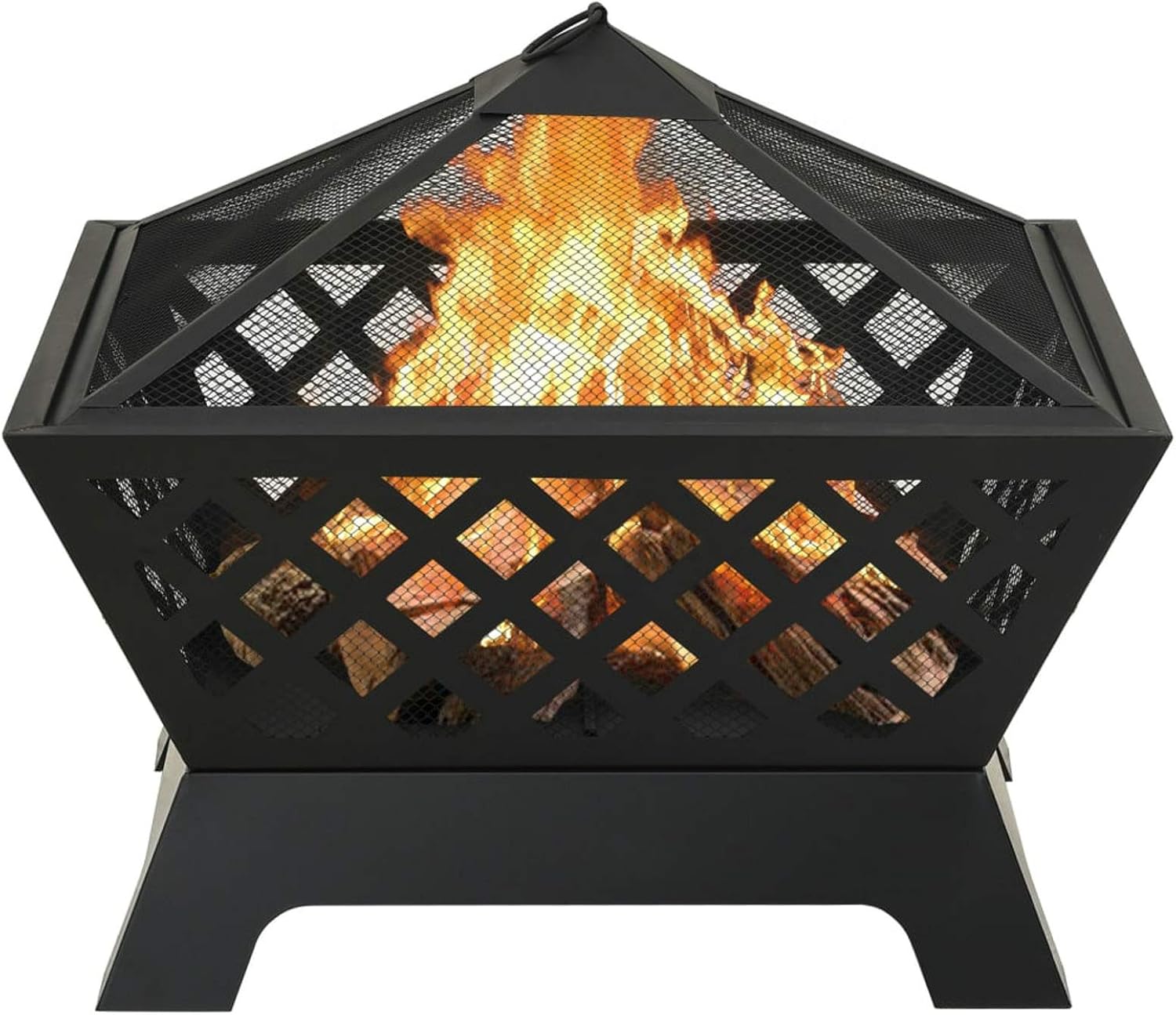 Fire Pits & Outdoor Fireplaces Fire Pit with Poker 25.2