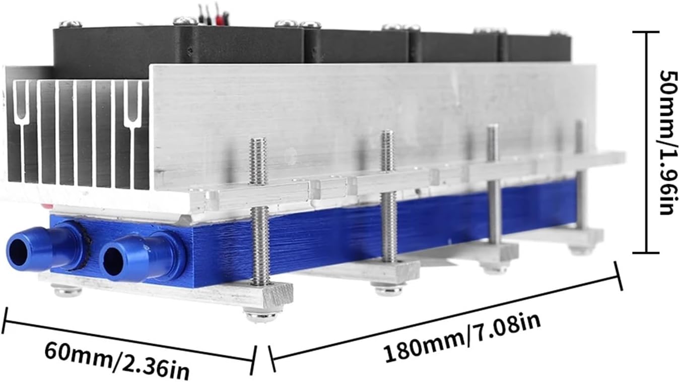 288W 170W Thermoelectric Refrigeration Cooler System DIY Kit DC 12V for Air Conditioning Fan Lucky