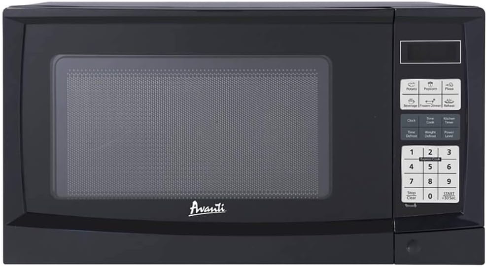 Avanti Microwave Oven 0.9Cuft Black