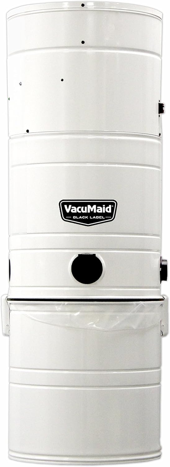 VacuMaid BL54 Black Label Permanent Inverted Bag Central Vacuum for Homes up to 10,000 sq. ft.