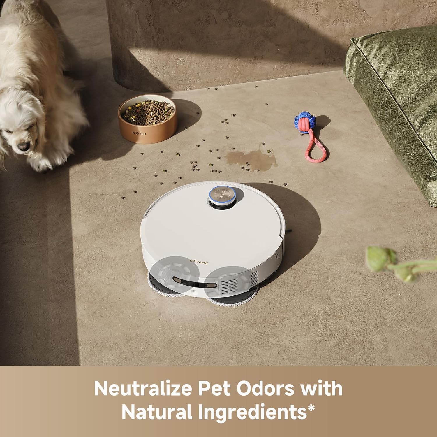 DREAME Aqua10 Roller Robot Vacuum & Pet Odor Solution*1 (1L)