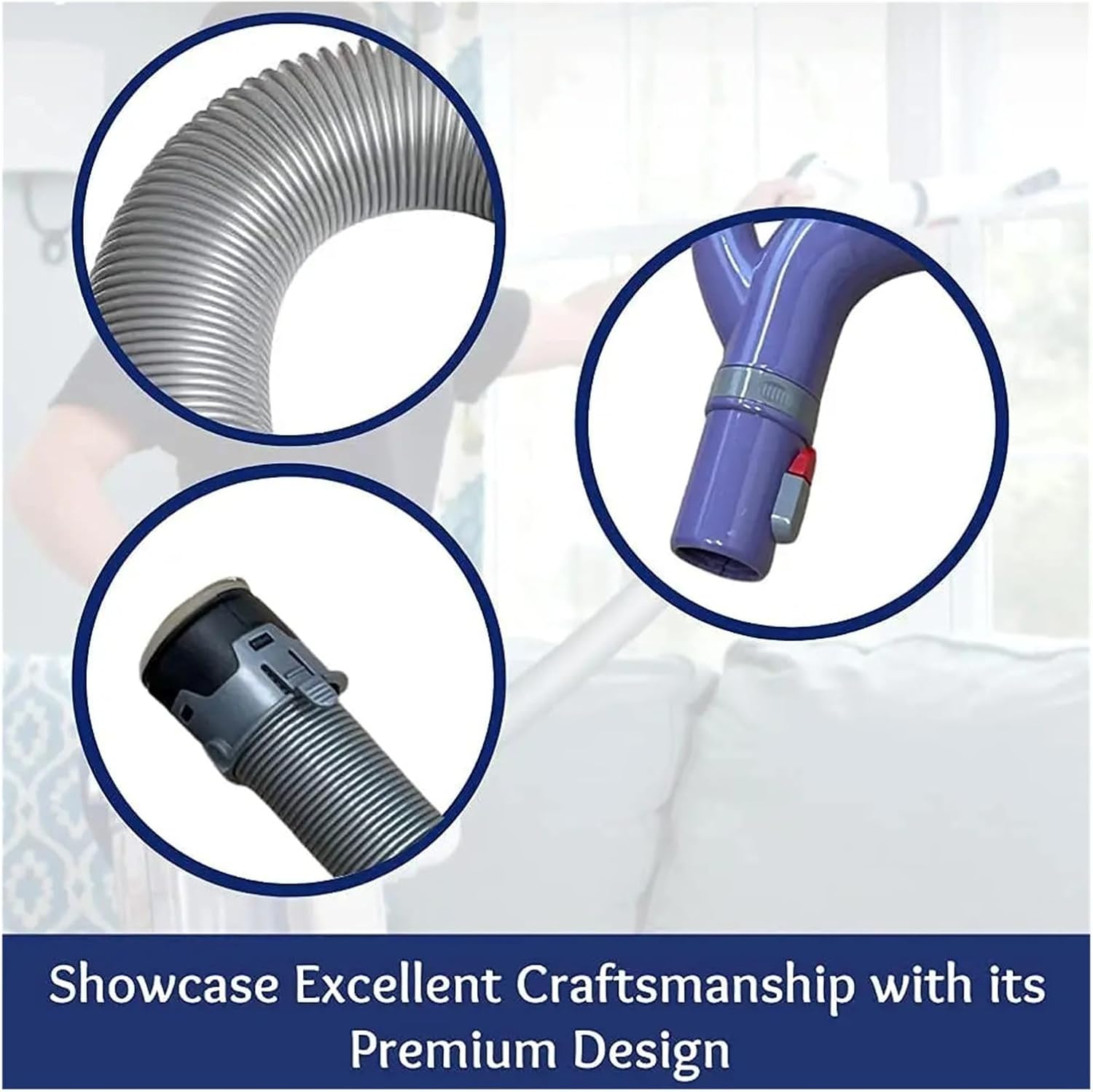 Hose Handle ，Compatible for Navigator ，NV350 NV352 NV355 NV360 NV22 NV42 NV60 UV440 Vacuum Cleaner Replacement Spare Parts