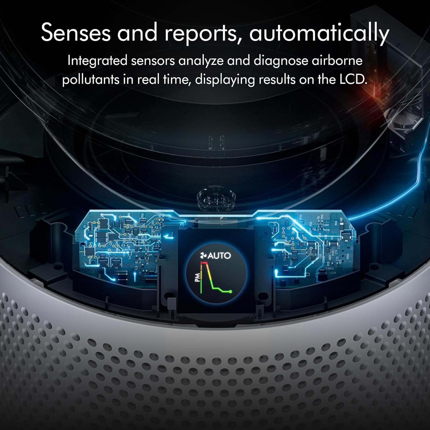 Dyson Purifier Hot+Cool HP07 Air Purifier, Heater, and Fan - White/Silver, Large