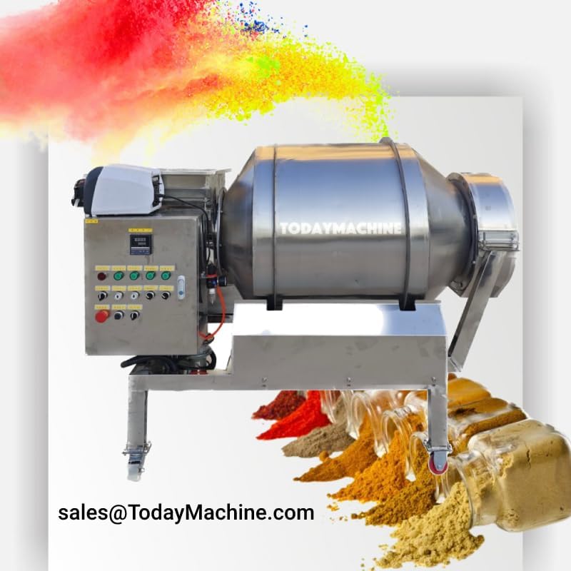 Automatic Stainless Steel Horizontal Mixing Machine 2D Motion Dry Powder Food Material Blender 2L Max Loading Capacity