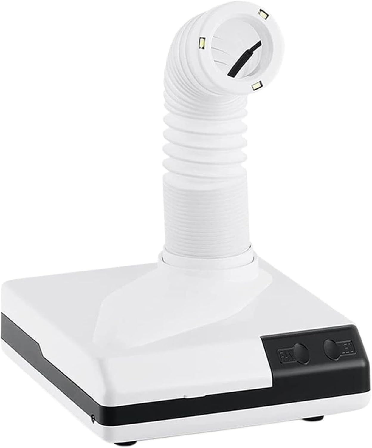 Tabletop Dental Vacuum Cleaner, Dental Polishing Dust Collector, Dental Polishing Workbench Dust Collector, 60W Strong Portable Desktop Dust Collector for Dental Laboratory