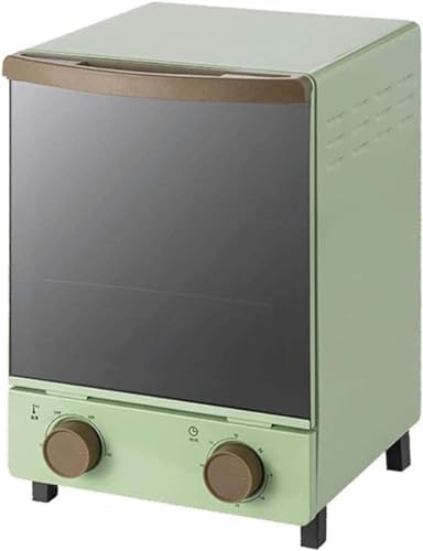 oven mini oven air fryer oven 12 Liters Retro Mini Vertical Oven Light Quartz Heating Tube Timing Mirror Glass Door Mini Ovens Toaster Oven Air Fryer,, Onesize