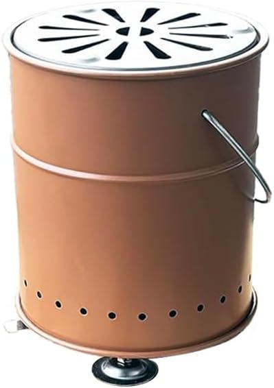 Honma Seisakusho Multi-Stove AC-18BW Brown [Disaster Prevention] [Firewood] [Bean Charcoal] [Charcoal ] [Briquettes] [Boiling Cooking] [Portable Stove] [Secondary Burning] [Made in Japan]