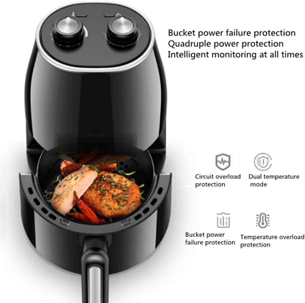 Air Fryer Large Air Fryer Oven Cooker With LED Touch Screen Cooking Preset Detachable Nonstick Basket Replace Deep Fryer hopeful