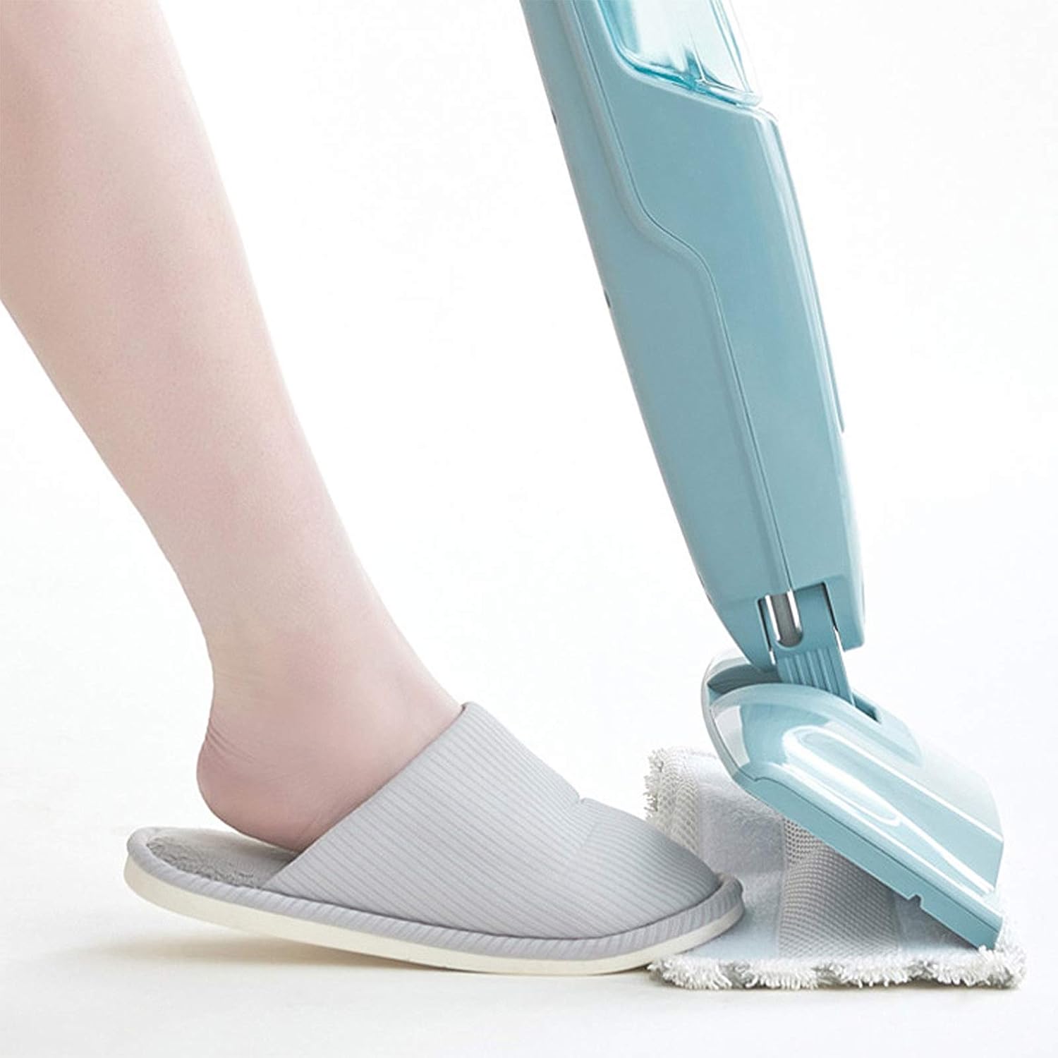 Floor Mop Multifunctional Steam Mop Handheld Mode Hard Floor Floor Steam Cleaner Household High Temperature Steam Cleaner Blue (Blue)