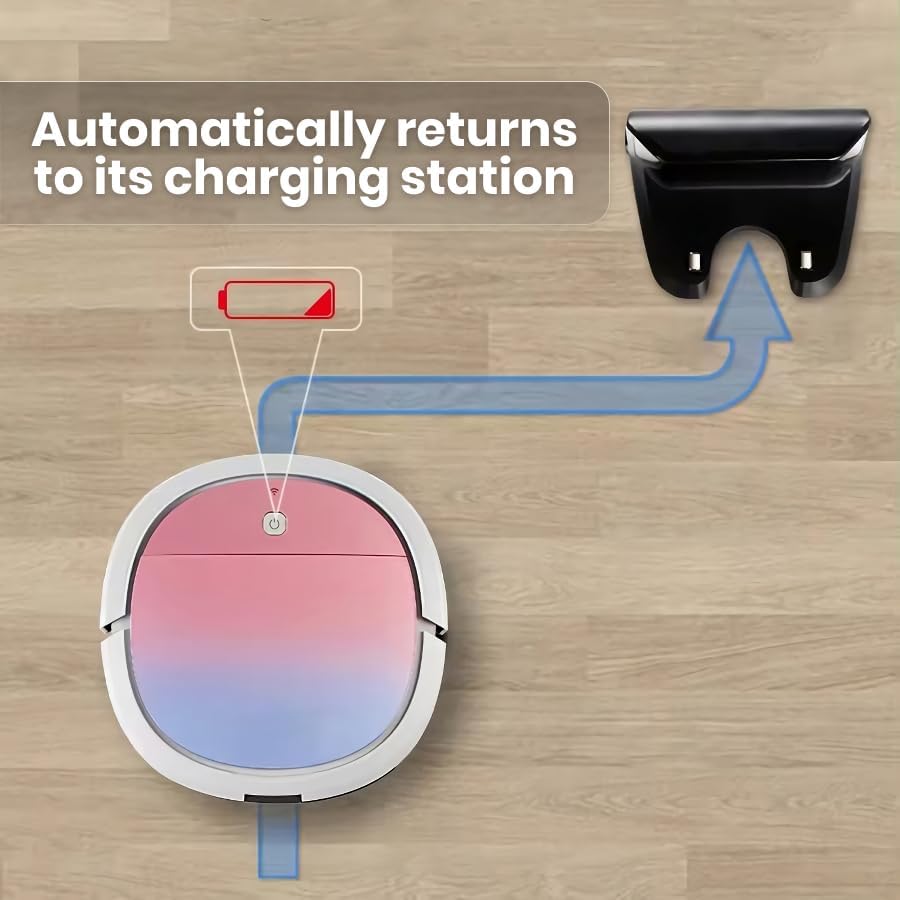 smart wi-fi robot vacuum cleaner