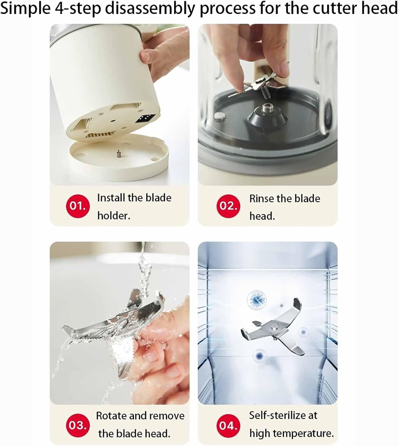 Soundproof Cooking Blender with Hot & Cold Function, 1100ml Filter-Free Soy Milk Maker, 8-Speed Blender with Temperature Control & 12H Preset Timer, White