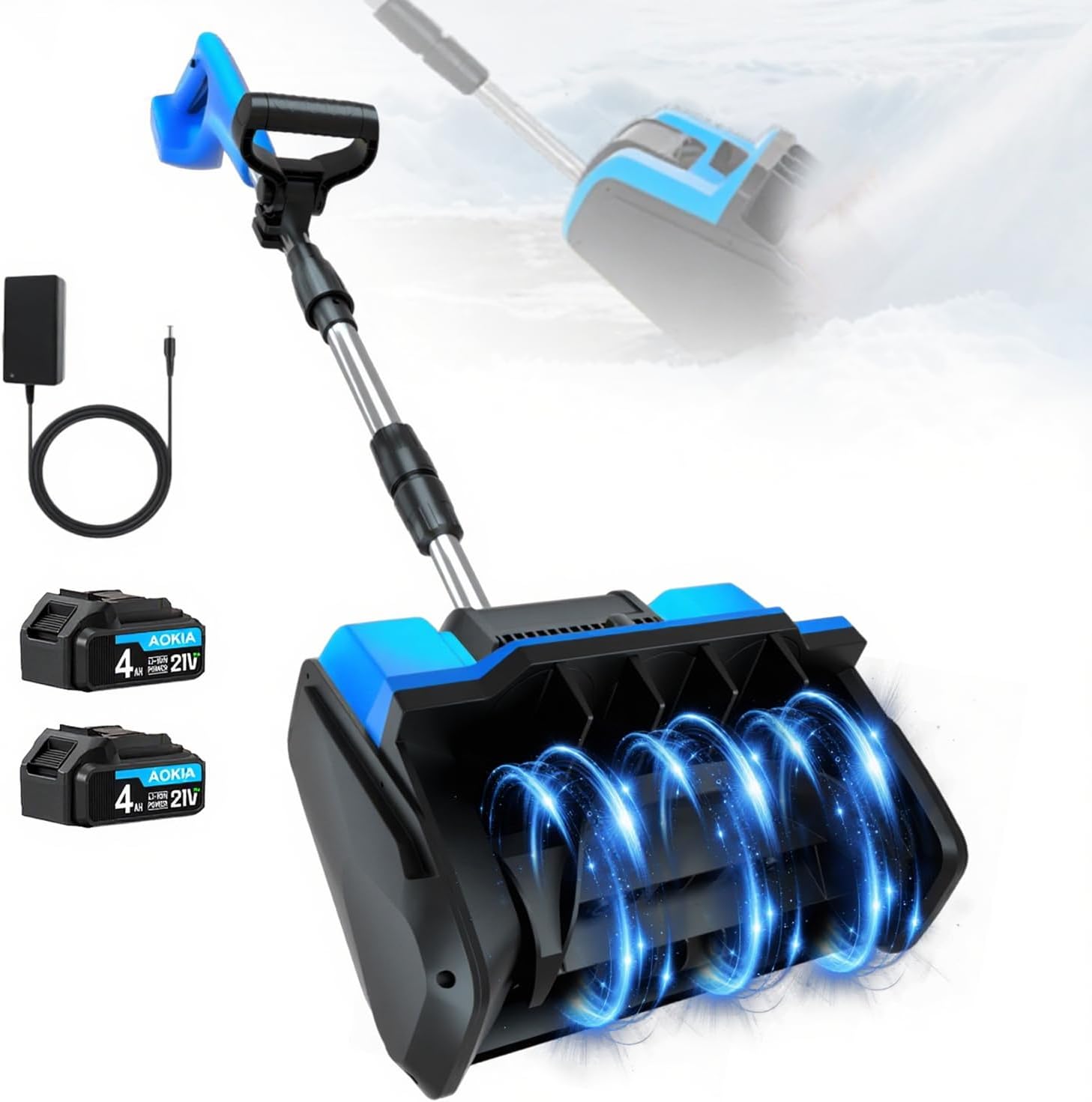 Cordless Snow Shovel,12.5