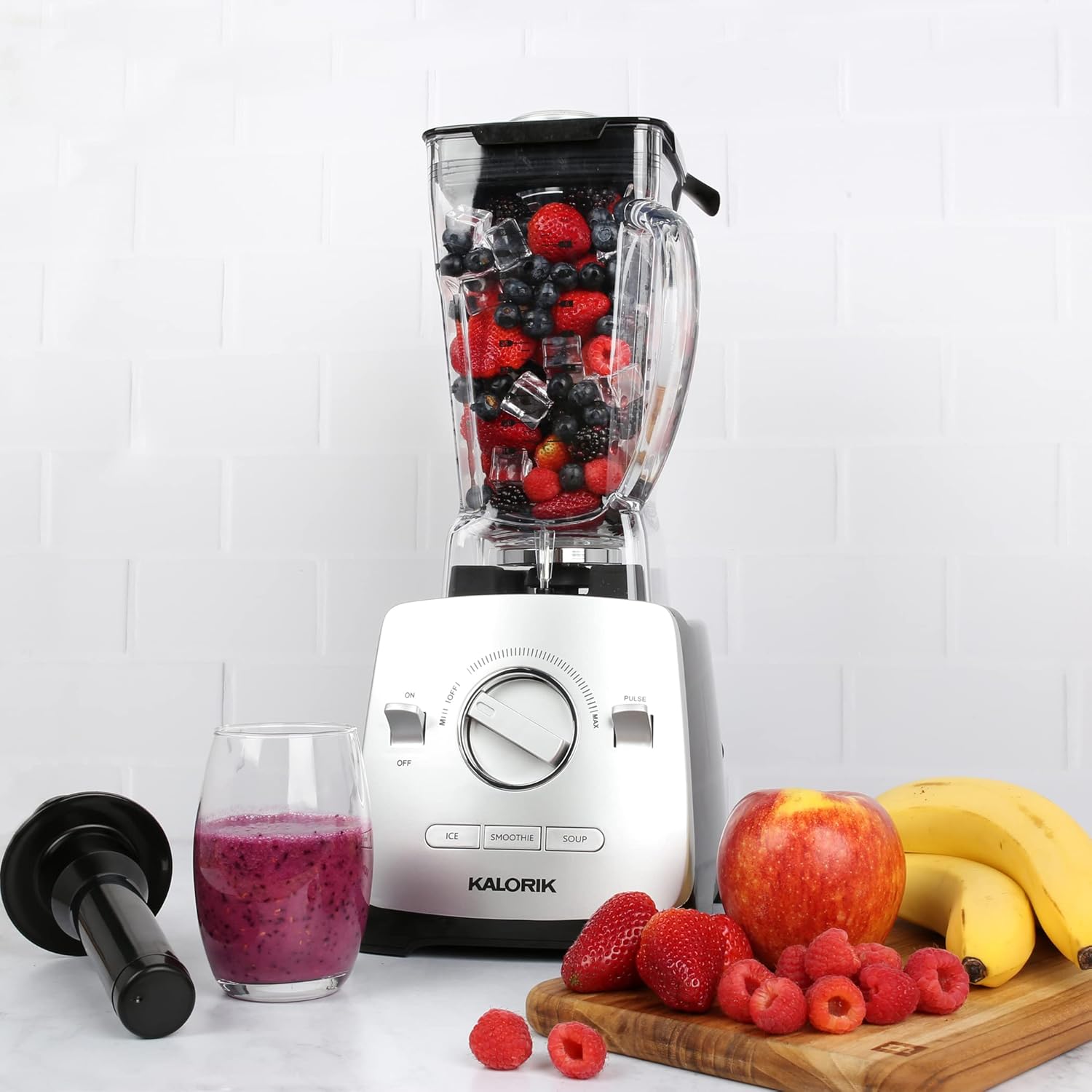 Kalorik® BL 44440 S 1800W Peak, High-Powered Blender, Silver