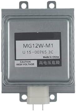 Microwave Oven Magnetron MG12W-M1 1.25KW Water Cooled, Compatible For Panasonic, Industrial Microwave Oven Magnetron Replacement