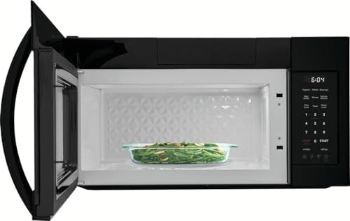 Frigidaire FMOS1846B 30 Inch Wide 1.8 Cu. Ft. 1500 Watt Over the Range Microwave LED Lighting - Black