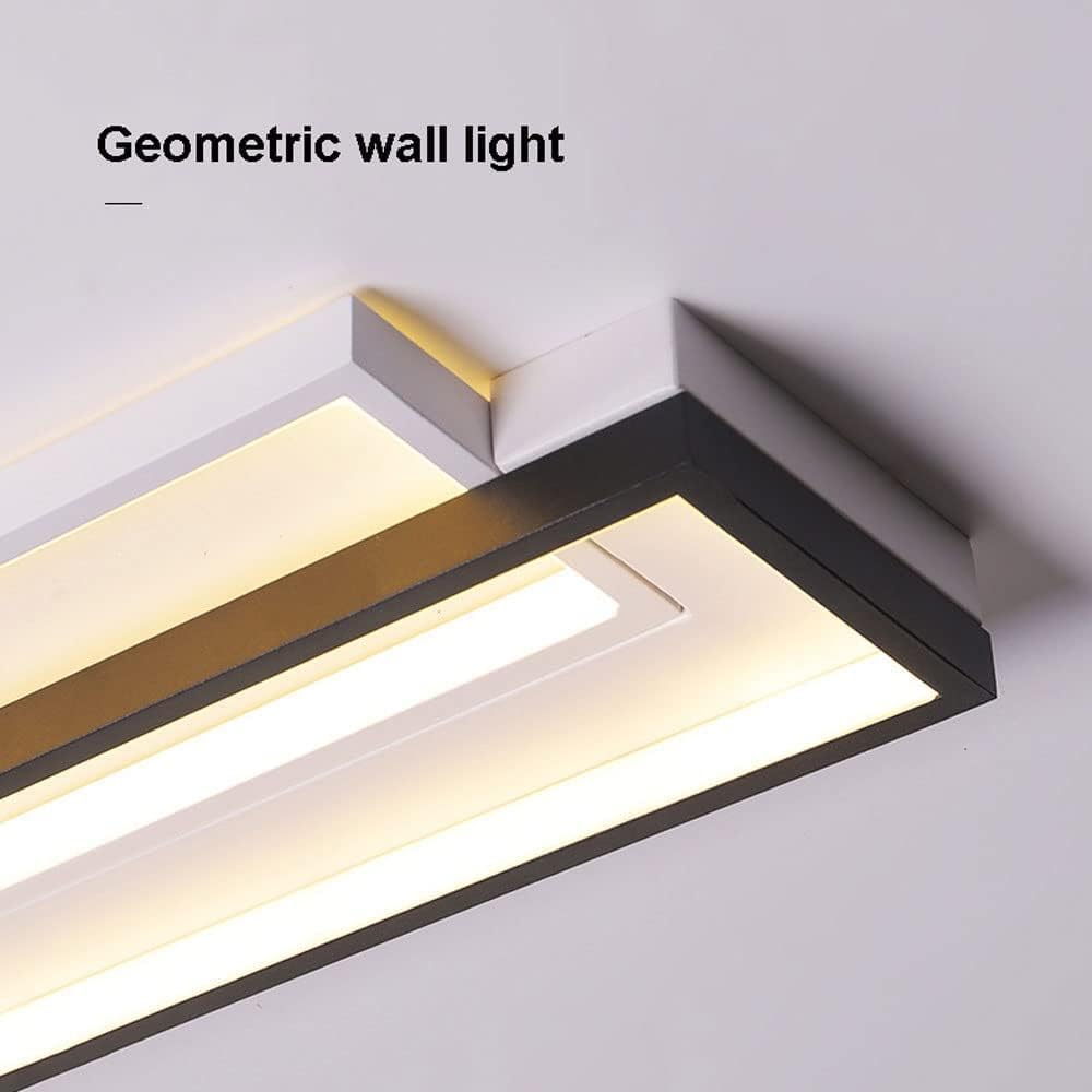 Modern Wall Sconce LED Mount Light Geometric Linear Lamp, Minimalist Lighting Fixtures,Household