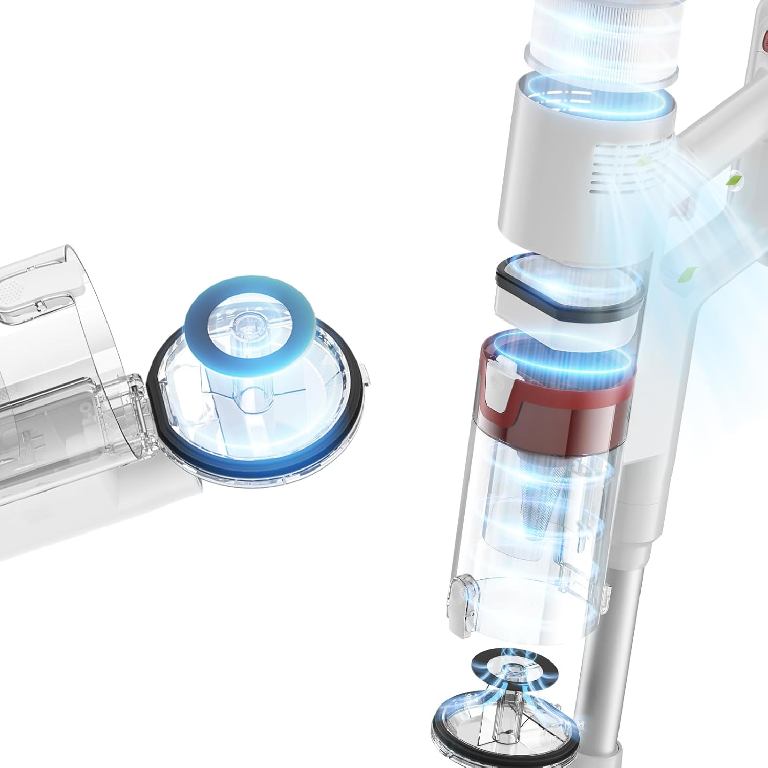 Vacuum Cleaner, Cordless Stick Vacuum Cleaner for Home