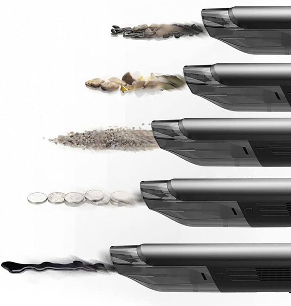 Handheld Vacuum, 5000Pa Cordless Rechargeable Vacuum Cleaner, Portable, Lightweight, Suitable for Home, Car, Office