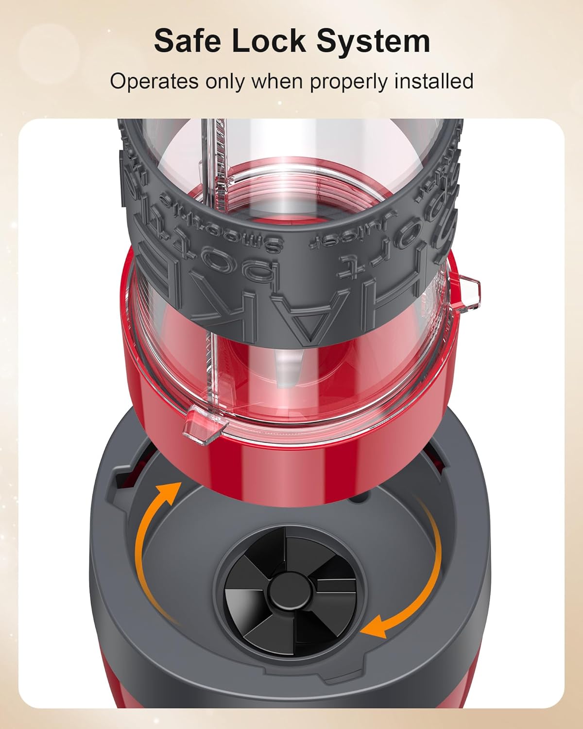 Smoothie Blender, 650W Personal Blenders for Shakes and Smoothies with Grinder Cup & 2 BPA-Free Portable Cups (20oz+14oz), Portable Blender for Juices, Smoothies Maker for Kitchen, Red