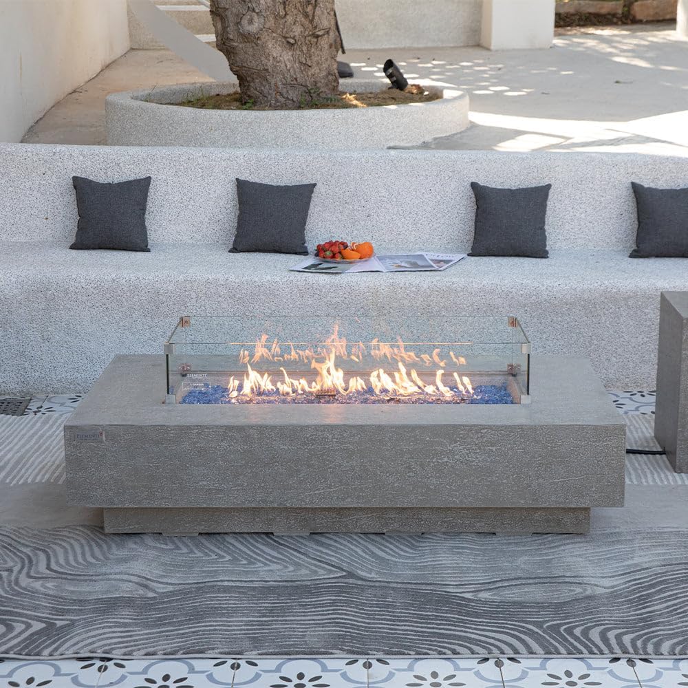 Riviera Concrete Fire Pit 60