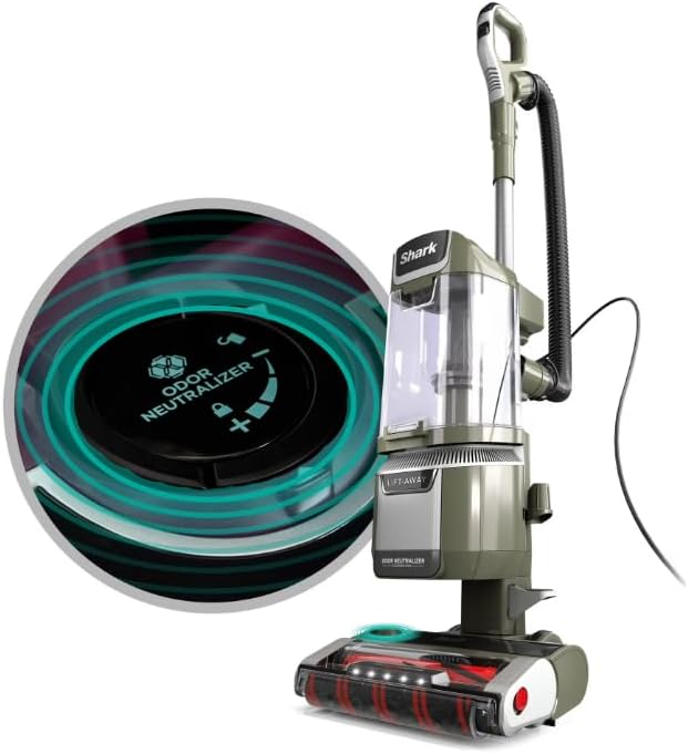 Shark Upright Pet Lift-Away Vacuum with Powerful Suction, DuoClean Anti-Wrap Brushroll, HEPA Filtration, Odor Control, Green