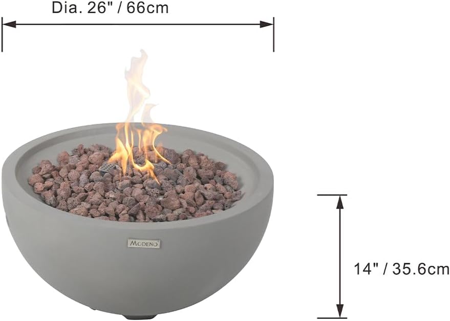 Nantucket Concrete Fire Pit 26