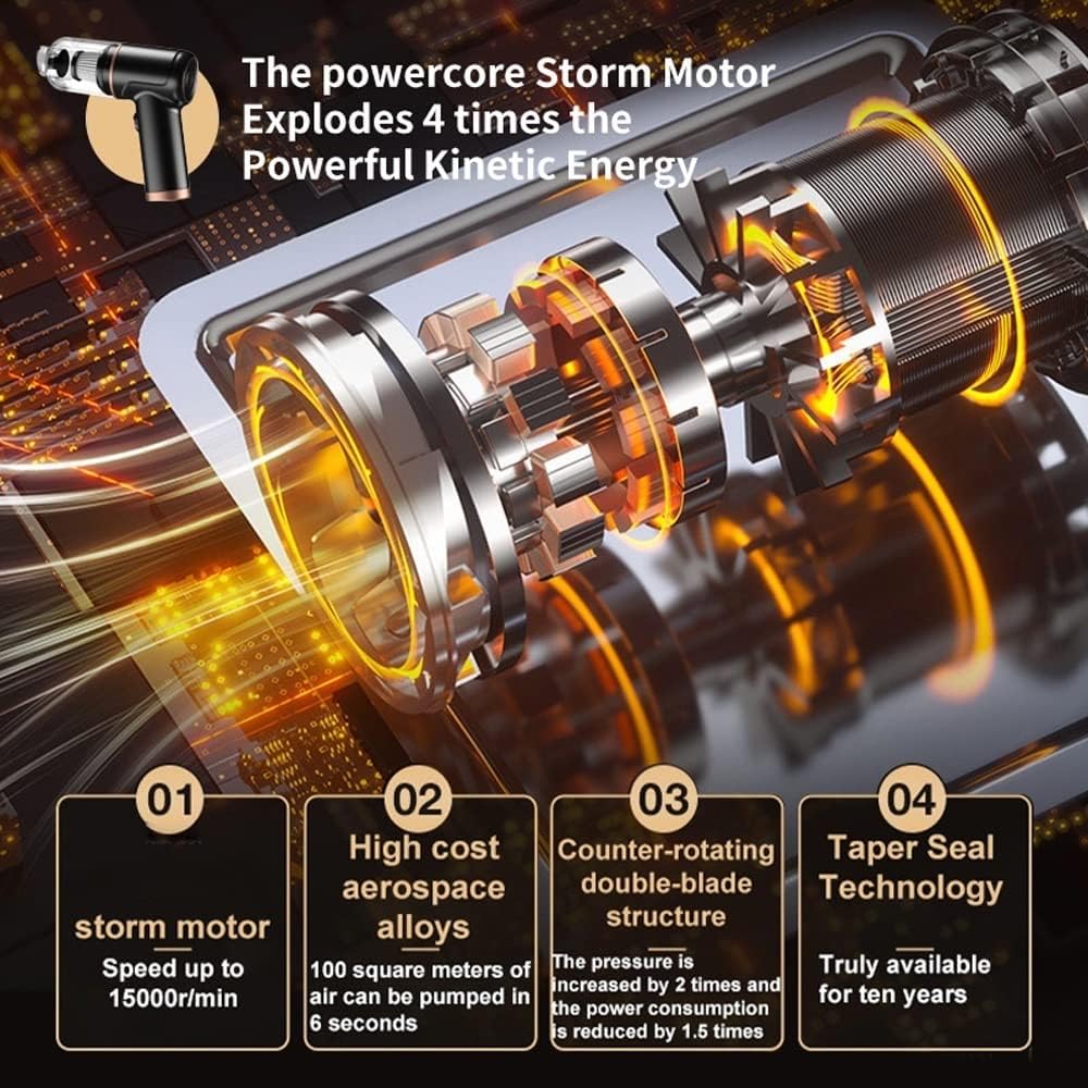 Handheld Vacuum Cordless, 12000Pa Strong Suction, Portable Hand Held Car Vacuum Cleaner with High Power, Rechargeable Mini Vacuum for Home Office Pet Hair Cleaning, Lightweight and Quick Charge ( Gray