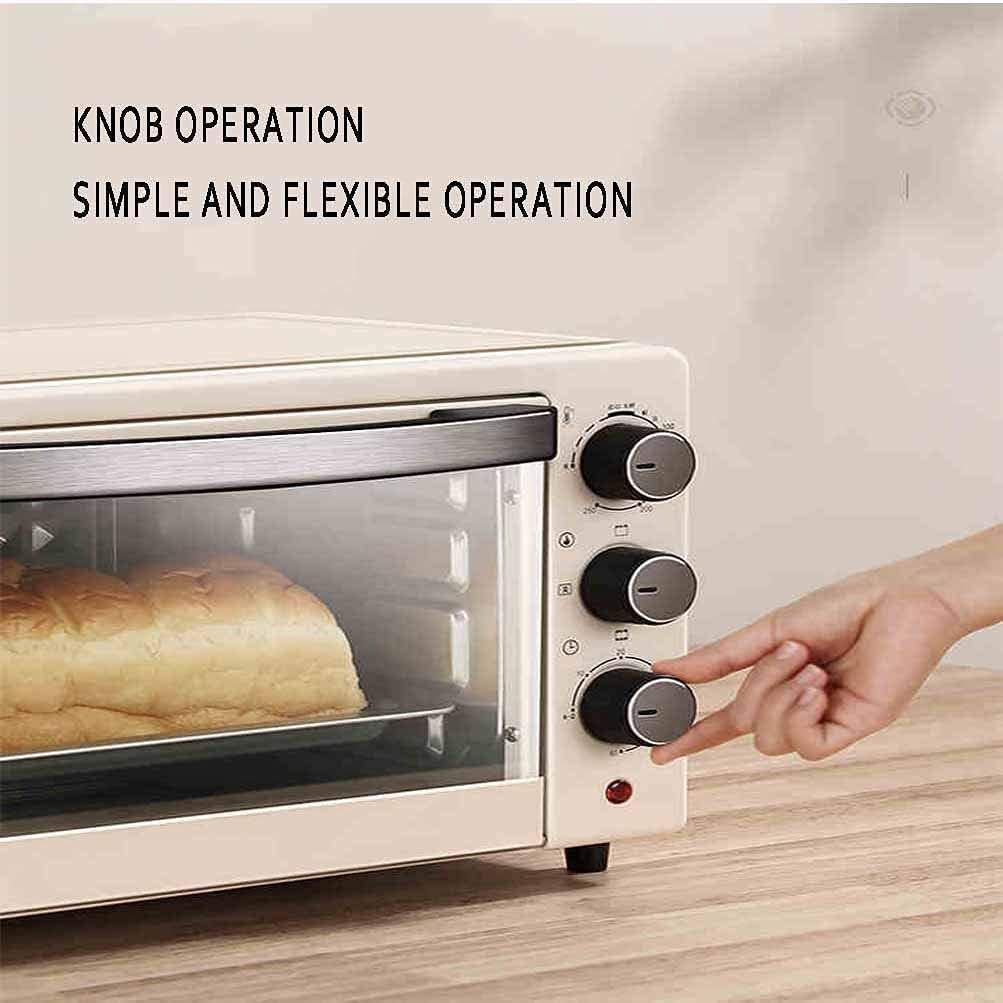 oven mini oven air fryer oven Mini Oven, 10L Convection Countertop Toaster Oven Multi-Function Air Fryer Digital Electric Oven Rotisserie Roaster Cooker Toaster Oven Air Fryer, (Color : White) ( Col
