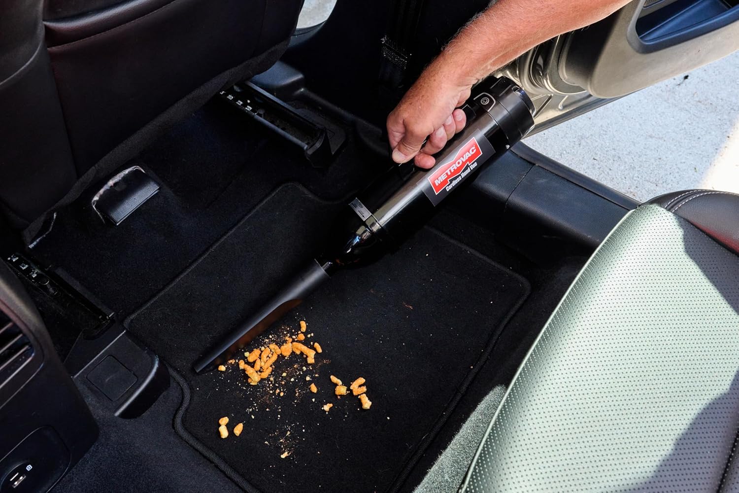 METROVAC CHV-B4 Cordless Hand Vac – Powerful, Portable, Vacuum Cleaner for Home, Auto Shop, Car, and Pet Hair – Premium Handheld Vacuum - Black