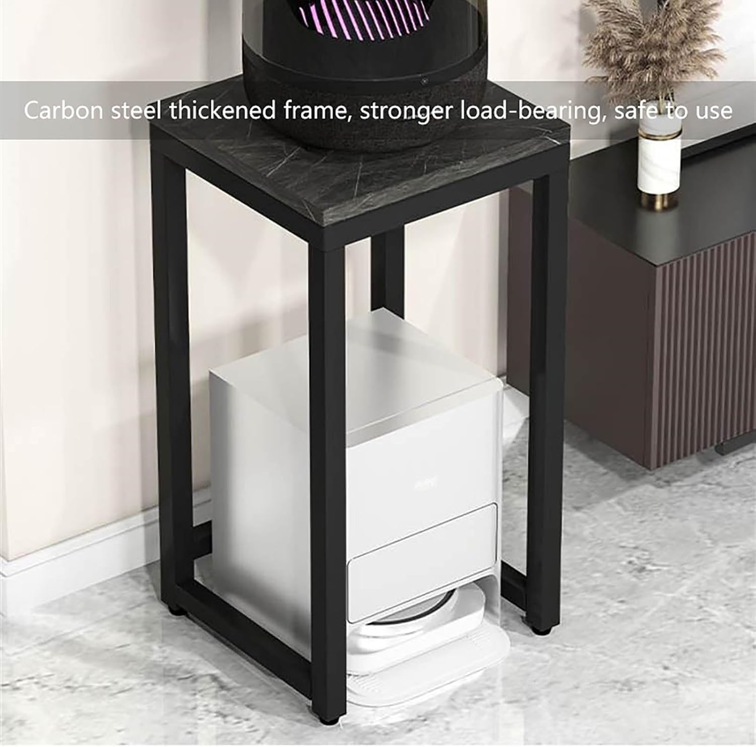 Generic Fish Tank Rack Sweeping Robot Rack Base, Floor Rack, Living Room Sweeping Machine Single Layer Storage Rack(Natural,50x40x80cm/19.7x15.7x31.5in), EADUAUEUD-239F2F1B88B9223C285920F1A70