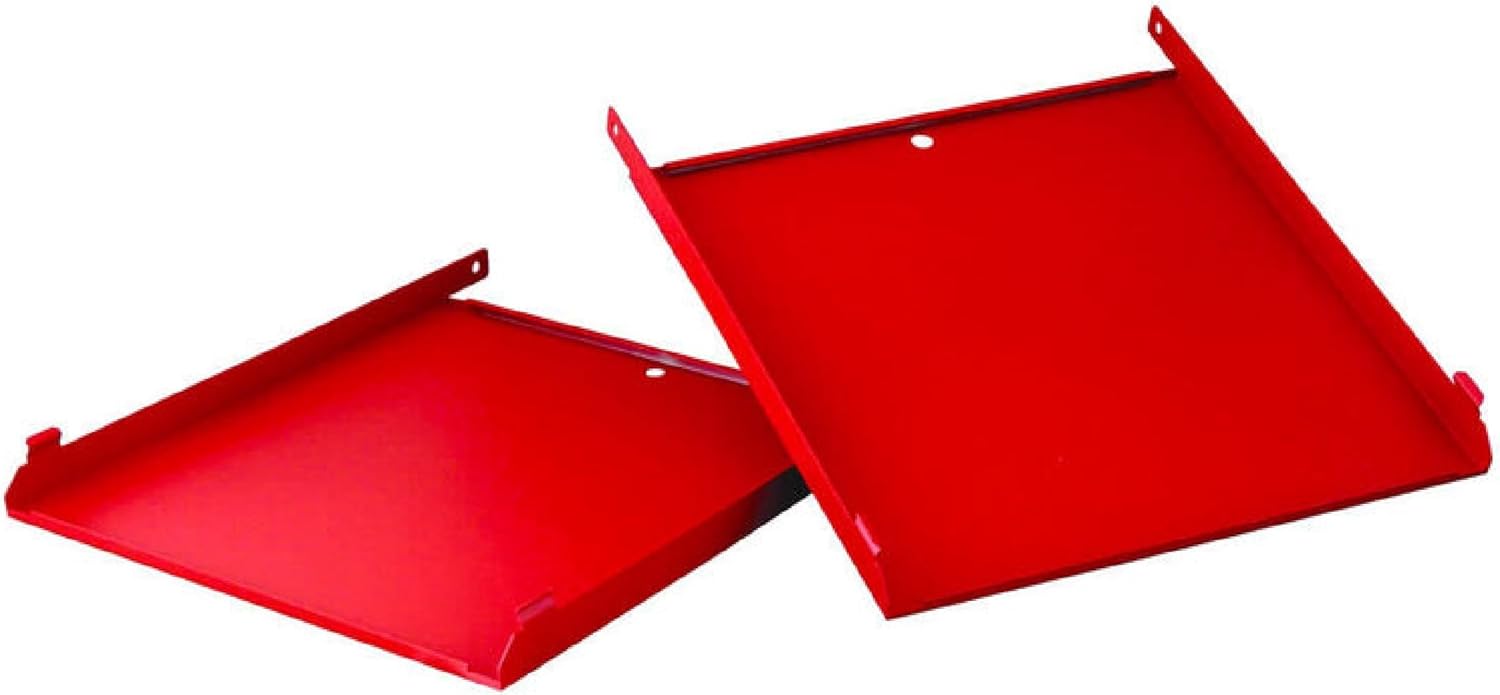 Camp Chef Folding Side Shelf Set for Three-Burners, Red