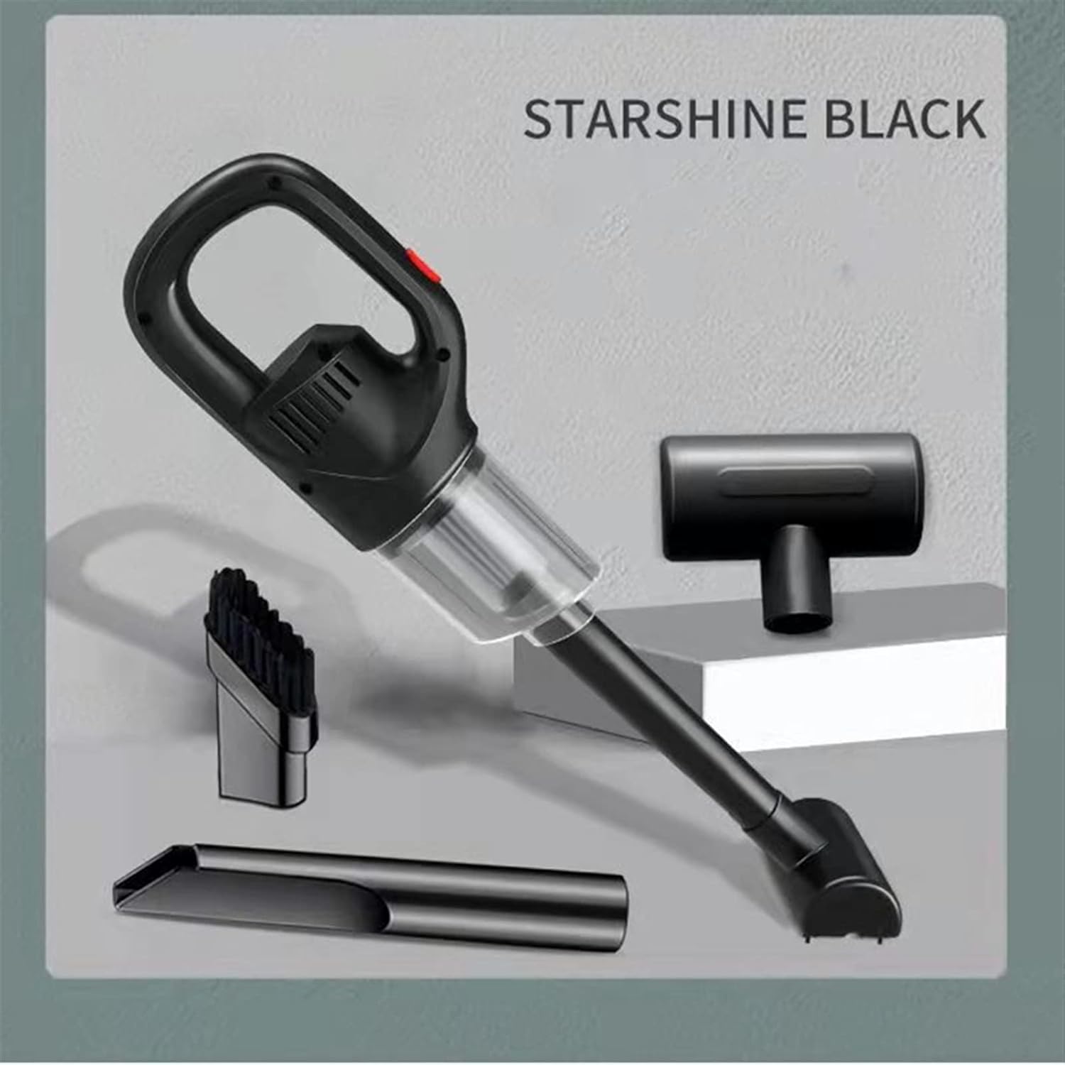 Hard Floor Vacuum Strong Suction Kit Cleaning Tools Detailing Interior Wireless Vacuum Cleaner Extractors Handheld Filter Appliances Home (Color : Green)