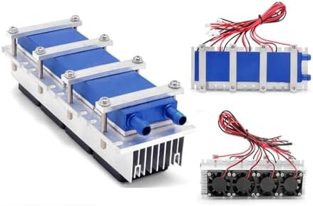 Thermoelectric Refrigeration Cooler 12VDC 30A/15A Semiconductor Cooling System for Air Conditioning Fan Lucky(288W)