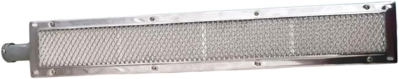 Generic Oven Heater Burner Searing Burner Heating Equipment Easy to Clean Barbecue Grill Parts Versatile Infrared Burner Replacement, 71x9.5cm