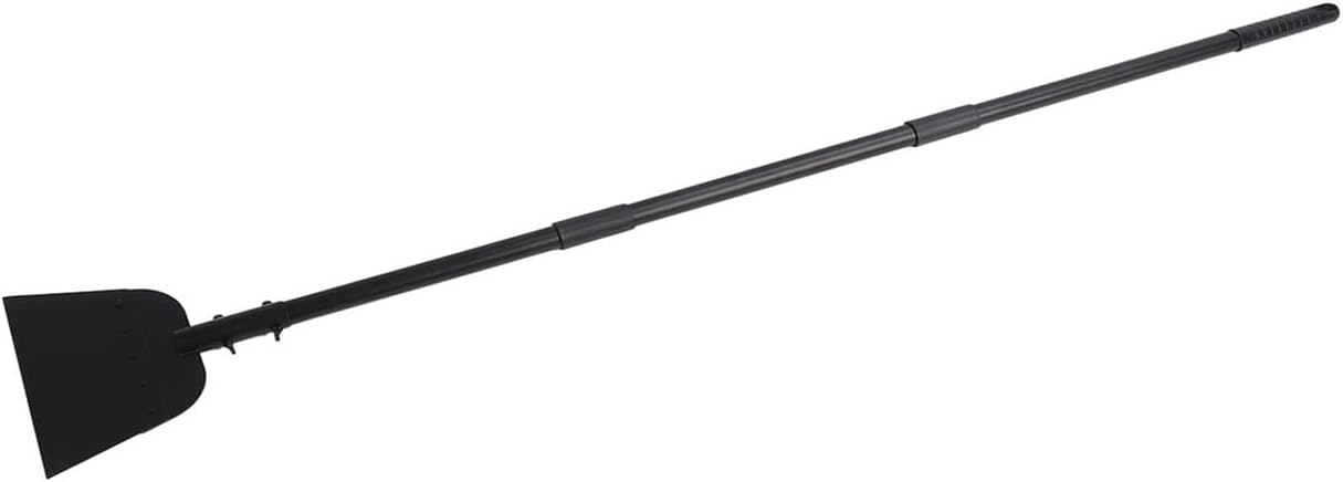 Flat Shovel Ice Chopper Snow Shovel 54in Alloy Steel Multifunctional Flat Shovel Ice Scraper Fit for Garden Yard Construction Site