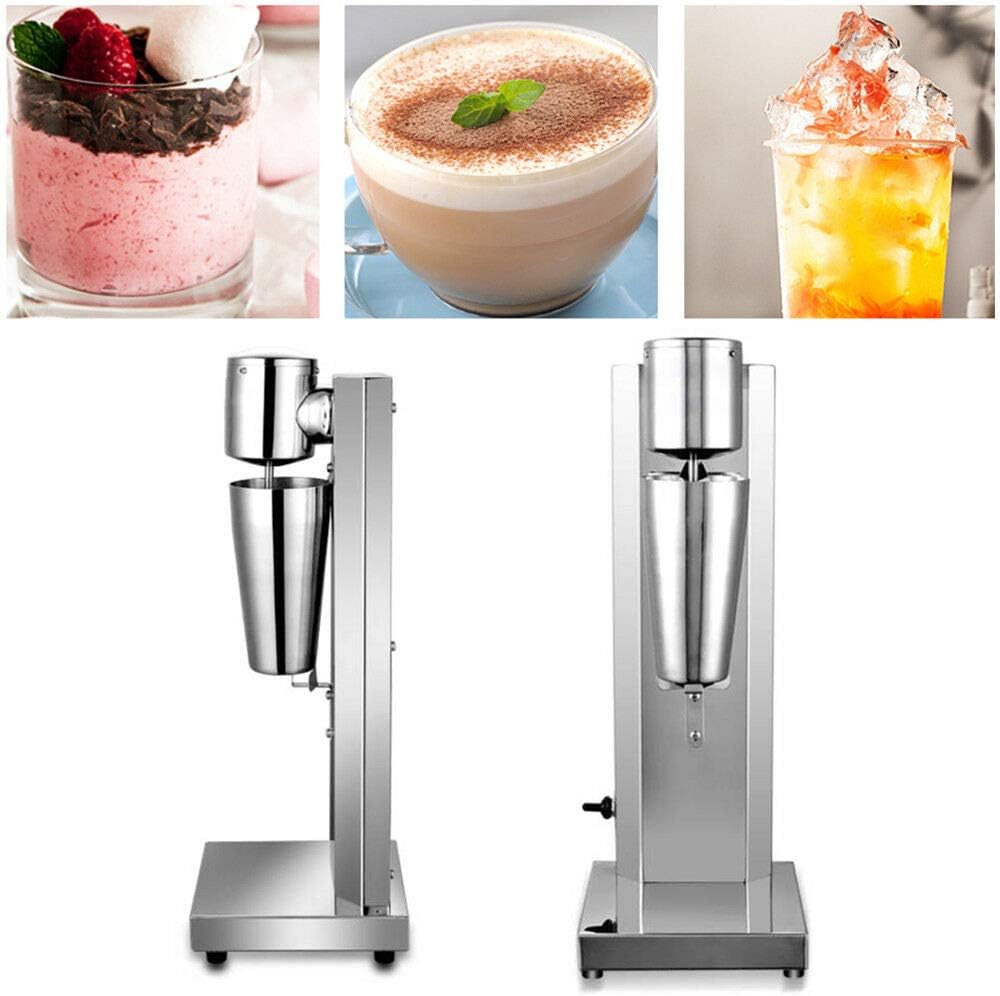 Electric Milkshake Blender Machine Smoothie Mixer Commercial Ice Cream Maker 650ml 180W (180W 650ml)