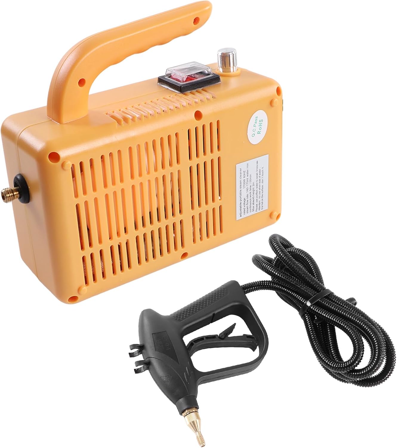 FLEXMAN 1700W Handheld Steam Cleaner, Large Flow Portable Electric Steamer, Steam Cleaning Machine for Kitchens, Corners, Cars, Bathrooms