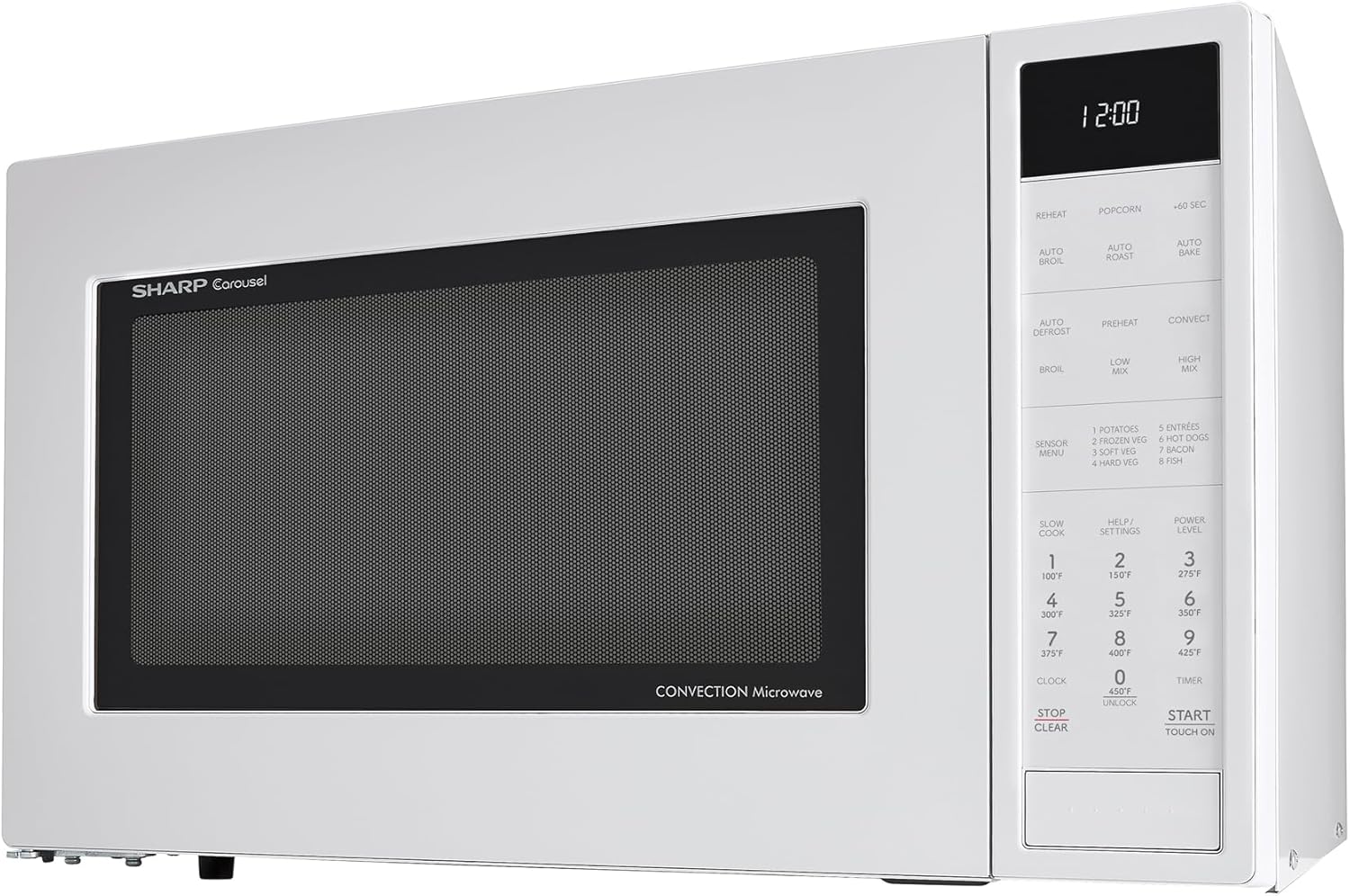 SHARP SMC1585KW Convection Countertop Microwave Oven with Removeable 15.4