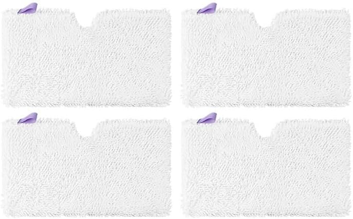 For Shark SE460 S3500 S3550 S3501 S3601 S3601D Series Cleaning Replacement Steam Mop Pads Washable Microfiber Steam Mop Cloth(4 pcs)