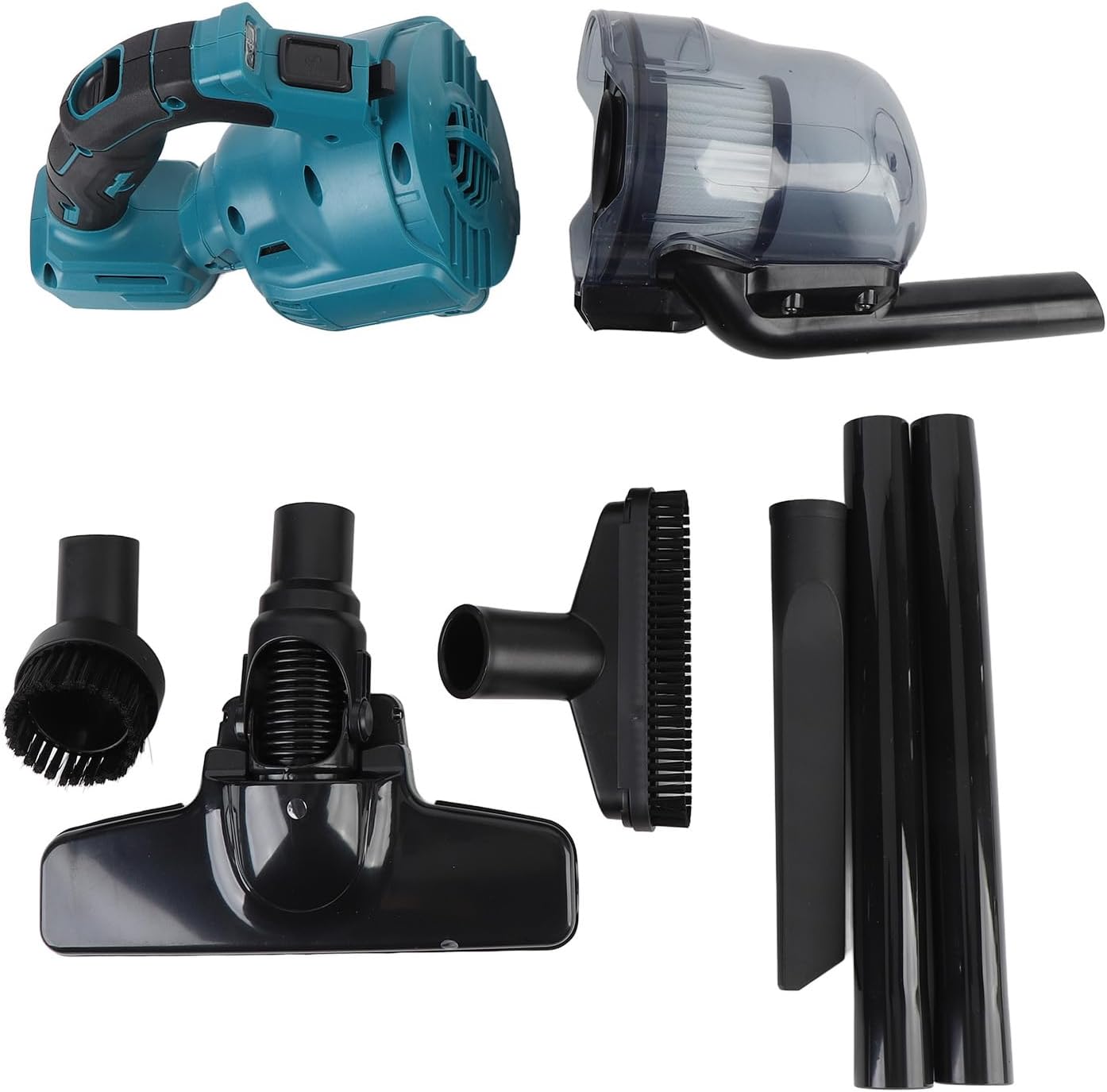 Cordless Vacuum Cleaners, 125AW Powerful Rechargeable Stick Vac for BL18 Series Li Battery, Versatile Attachments for Floor Carpet Car