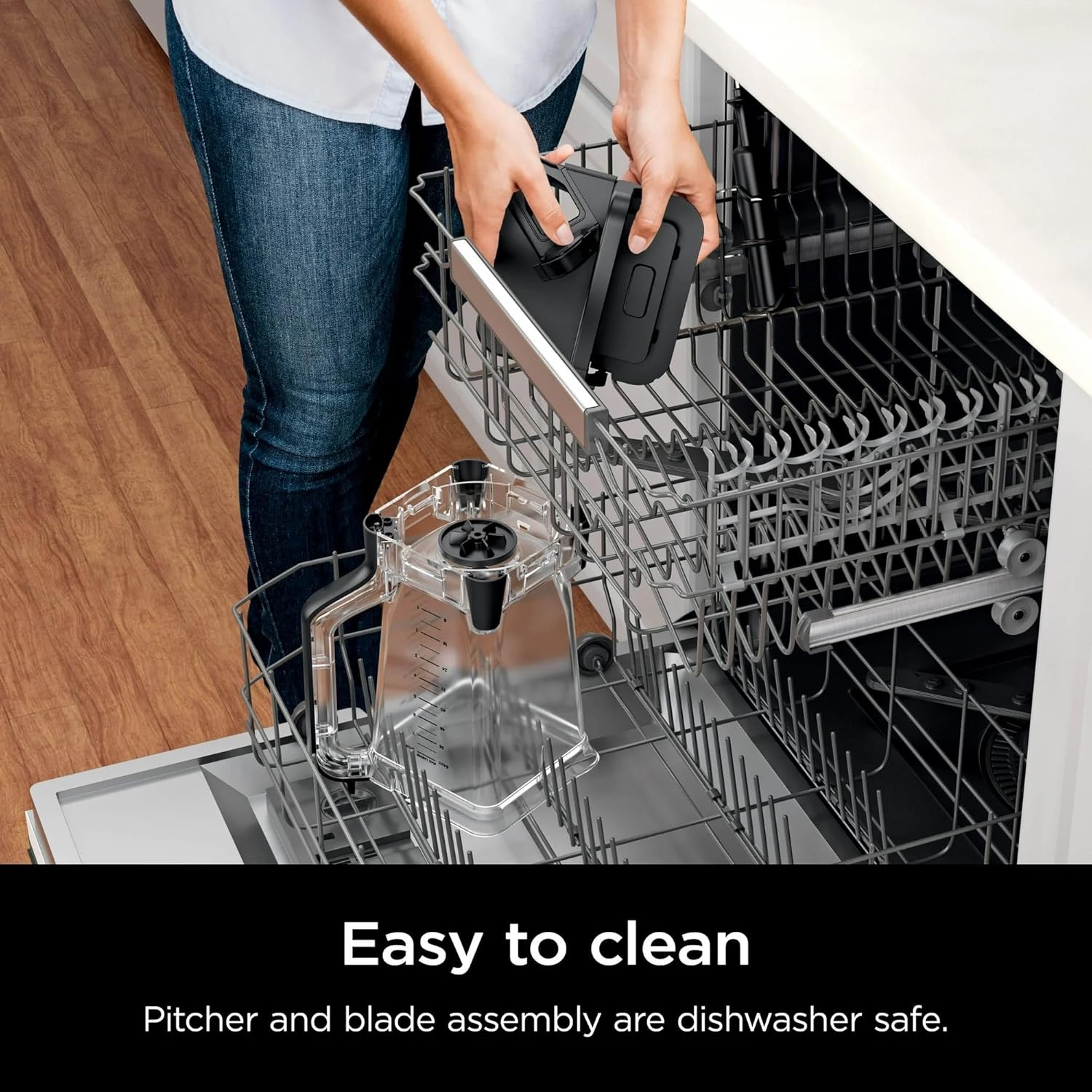 Ninja Professional 72 Oz Countertop Blender with 1000-Watt Base and Total Crushing Technology for-Smoothies, Ice and Frozen Fruit, Black (Renewed)