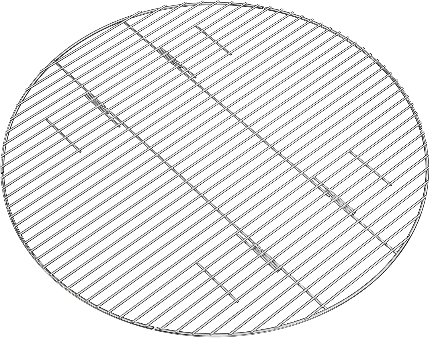 onlyfire Foldable Fire Pit Cooking Grates for Grilling, BBQ Solid Stainless Steel Rods for Outdoor Camping, 36-inch