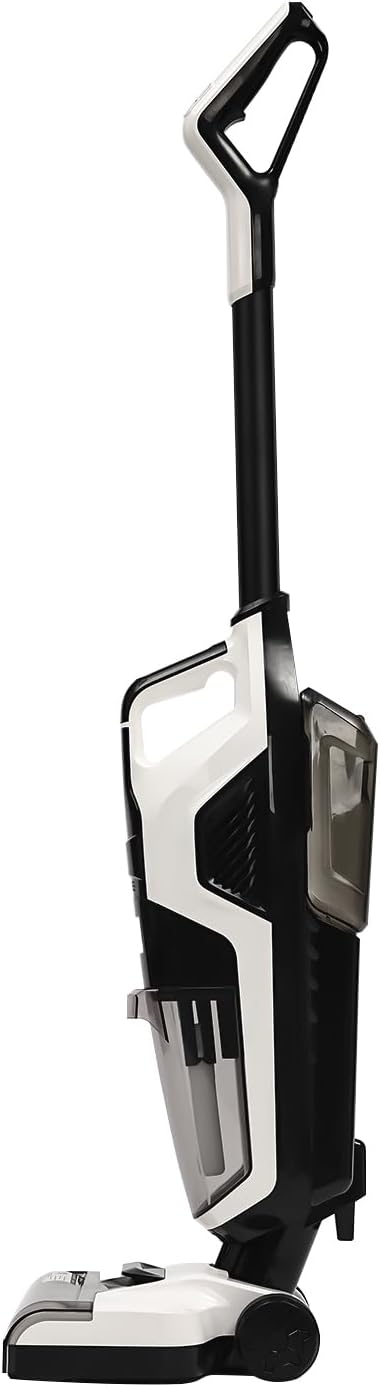 Smart Wet Dry Vacuum Cleaner, Cordless Hard Floor Cleaner Vacuum Mop All in One with Self-Cleaning,Self-Cleaning and Hot Air Drying for Hard Floor Sticky Messes