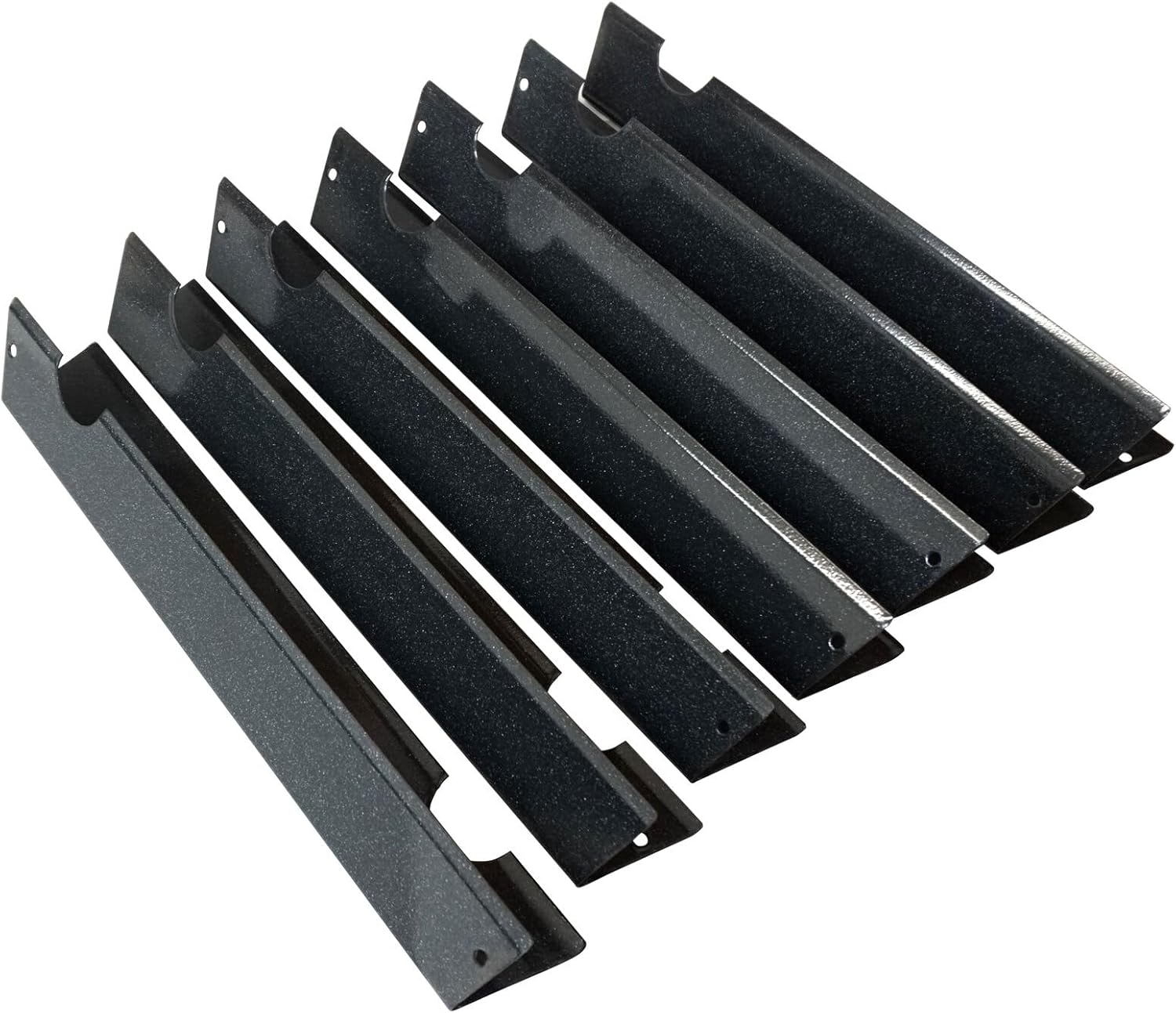 Replacement for fits Porcelain Steel Heat Plates fits Weber Gas Grill Models, Set of 7, 90247