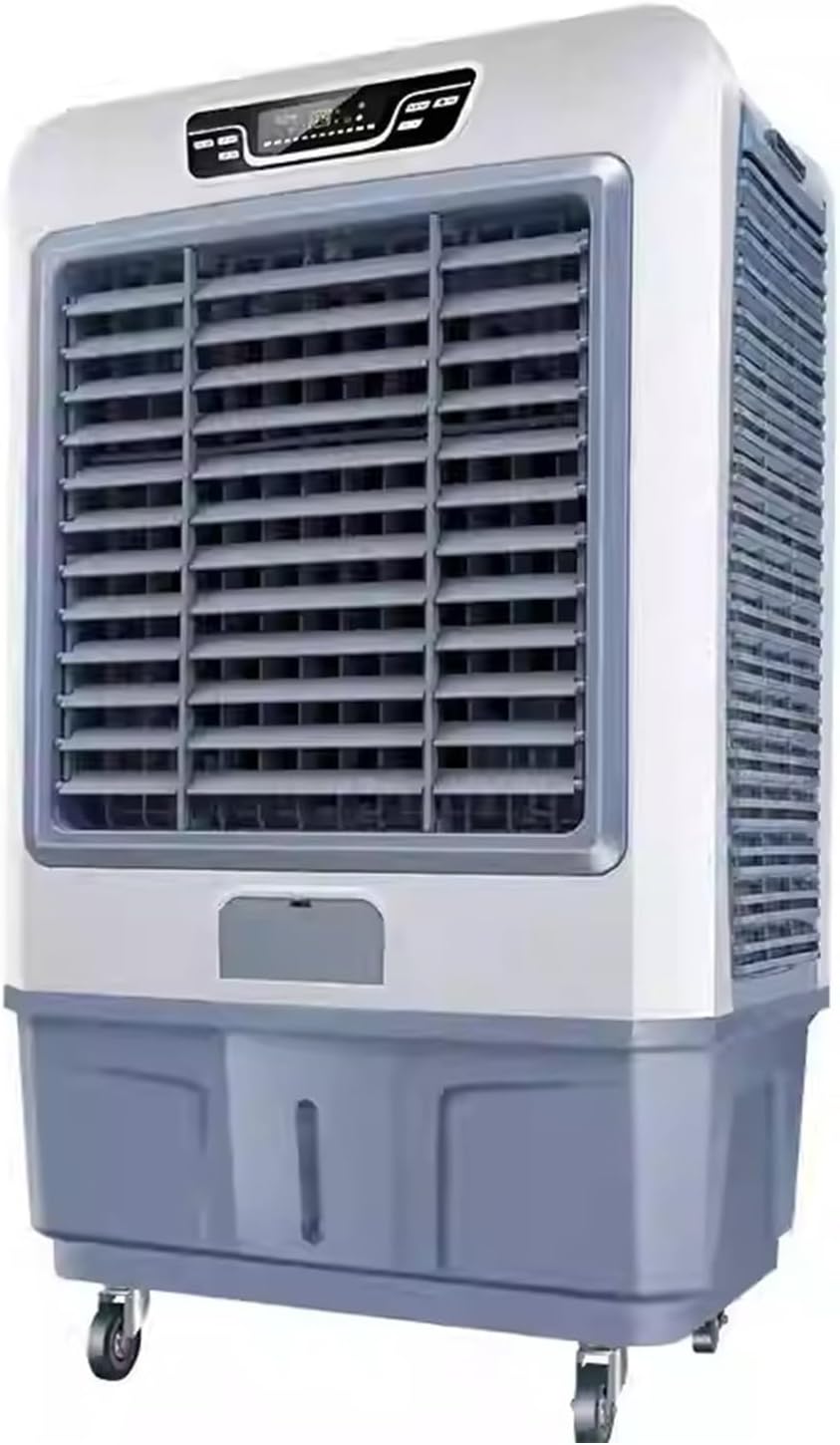 3 in 1 Air Conditioners, Portable Swamp Cooler with Large Water Tank and LED Screen, Evaporative Air Cooler for Room Bedroom Office(76 * 50 * 140cm)