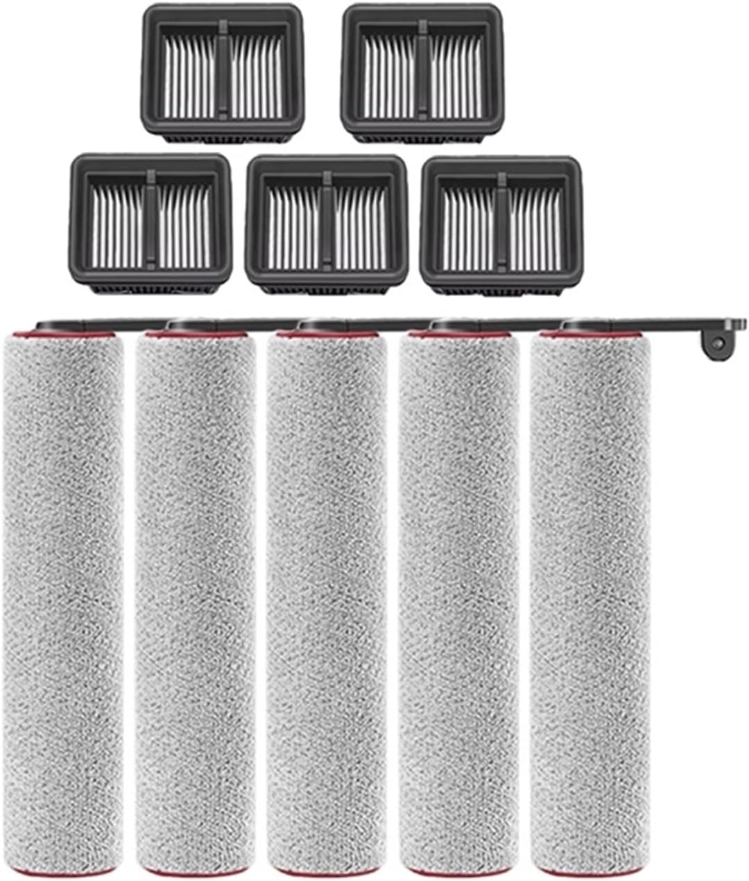 Compatible for Dreame H12 H15 Pro Vacuum Cleaner Parts Kit with Clean Water Tank, Brush Roller, and Filter Holder Item