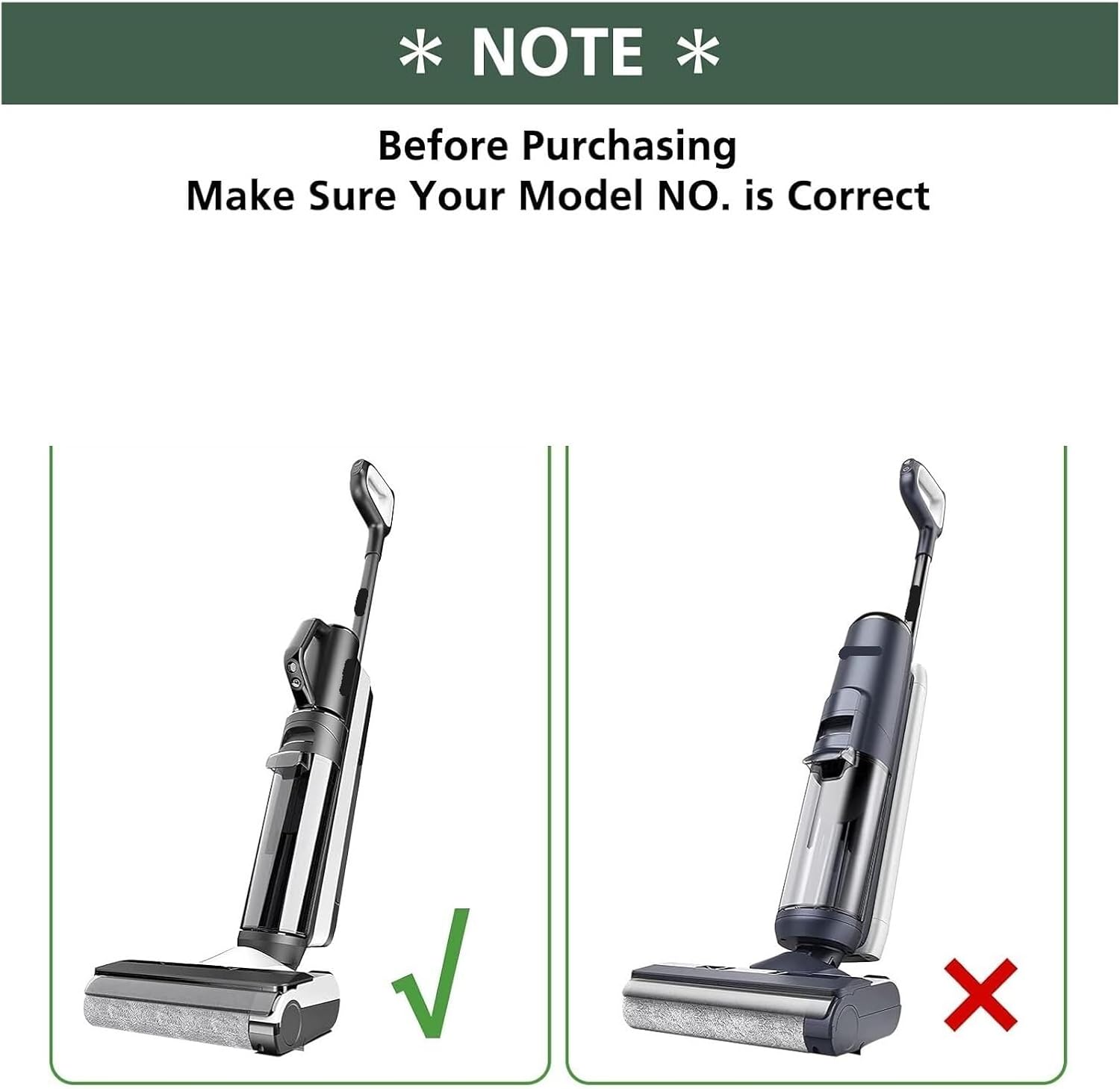 Compatible for Floor ONE S5 Combo Cordless Wet Dry Vacuum Cleaner Accessories Brush Roller and Filter Replacement Spare Parts(Orange)