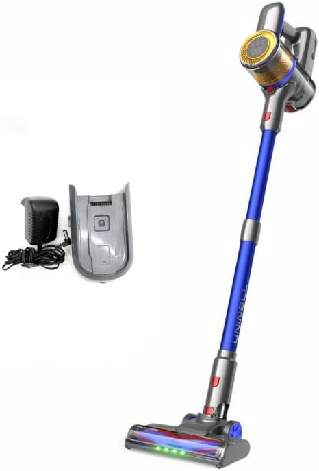 UNINELL HOME UV1 Cordless Vacuum Cleaner Bundle with Replacement Battery and Power Adapter